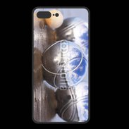 Coque  Iphone 8 Plus PREMIUM Boule de pétanque chromée