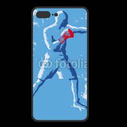 Coque  Iphone 8 Plus PREMIUM Illustration boxer 1
