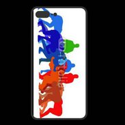 Coque  Iphone 8 Plus PREMIUM Illustration mêlée de rugby
