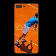 Coque  Iphone 8 Plus PREMIUM Match de tennis sur terre battue