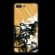 Coque  Iphone 8 Plus PREMIUM Illustration de cycliste 5