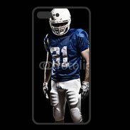 Coque  Iphone 8 Plus PREMIUM Footballer américain en bleu et blanc 50