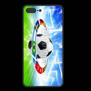 Coque  Iphone 8 Plus PREMIUM Soccer ball, national team flags