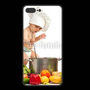 Coque  Iphone 8 Plus PREMIUM Bébé chef cuisinier