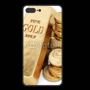 Coque  Iphone 8 Plus PREMIUM Lingot et pièces d'or