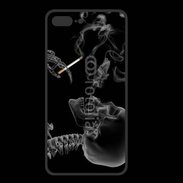 Coque  Iphone 8 Plus PREMIUM Squelette fumeur