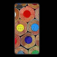 Coque  Iphone 8 Plus PREMIUM Art crayon de couleur