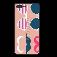 Coque  Iphone 8 Plus PREMIUM Moustache et lunettes 5