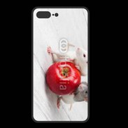 Coque  Iphone 8 Plus PREMIUM Rats gourmands