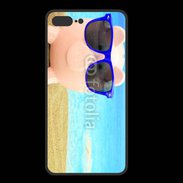 Coque  Iphone 8 Plus PREMIUM Cochon à la mer
