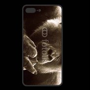 Coque  Iphone 8 Plus PREMIUM Singe faisant un fuck