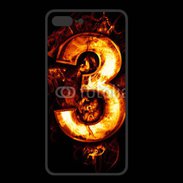 Coque  Iphone 8 Plus PREMIUM Trois en feu
