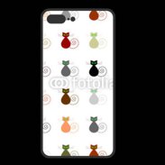 Coque  Iphone 8 Plus PREMIUM La vie en chat 750