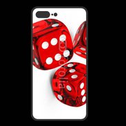 Coque  Iphone 8 Plus PREMIUM Jeu de dés rouges