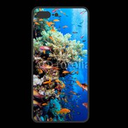 Coque  Iphone 8 Plus PREMIUM Poisson et corail