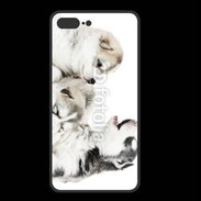 Coque  Iphone 8 Plus PREMIUM Trio de chiots