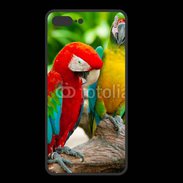 Coque  Iphone 8 Plus PREMIUM Couple de perroquets