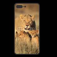 Coque  Iphone 8 Plus PREMIUM Lionne et ses petits