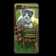 Coque  Iphone 8 Plus PREMIUM Panier de chatton