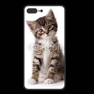 Coque  Iphone 8 Plus PREMIUM Chaton gris 3