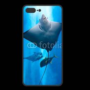 Coque  Iphone 8 Plus PREMIUM Raie Manta