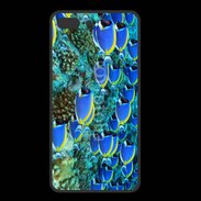 Coque  Iphone 8 Plus PREMIUM Banc de poissons bleus