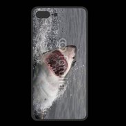 Coque  Iphone 8 Plus PREMIUM Attaque de requin blanc
