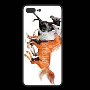 Coque  Iphone 8 Plus PREMIUM Trio de chevaux