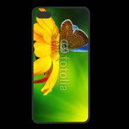 Coque  Iphone 8 Plus PREMIUM Papillon posé sur une fleur