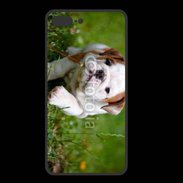 Coque  Iphone 8 Plus PREMIUM Chiot bulldog anglais 3