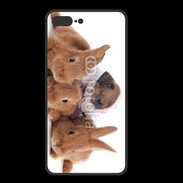 Coque  Iphone 8 Plus PREMIUM Gardien de lapins