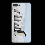 Coque  Iphone 8 Plus PREMIUM Famille de Pingouin Empereur