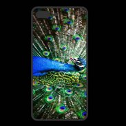 Coque  Iphone 8 Plus PREMIUM Paon faisant la roue