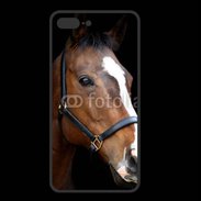 Coque  Iphone 8 Plus PREMIUM Portrait de cheval 2