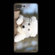 Coque  Iphone 8 Plus PREMIUM Chiot berger blanc suisse
