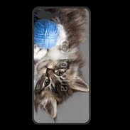 Coque  Iphone 8 Plus PREMIUM Chaton et pelote de laine