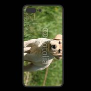 Coque  Iphone 8 Plus PREMIUM Mignon petit labrador