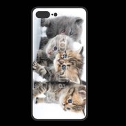 Coque  Iphone 8 Plus PREMIUM Groupe de chatons 7