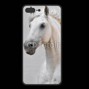 Coque  Iphone 8 Plus PREMIUM Portrait cheval blanc 11