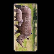 Coque  Iphone 8 Plus PREMIUM Rhinocéros et son petit