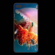 Coque  Iphone 8 Plus PREMIUM Méduse géante et poissons