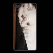 Coque  Iphone 8 Plus PREMIUM Chat persan blanc 5