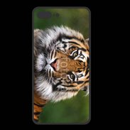 Coque  Iphone 8 Plus PREMIUM Portrait de tigre 10