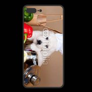 Coque  Iphone 8 Plus PREMIUM Chiot chef cuisinier