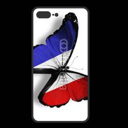 Coque  Iphone 8 Plus PREMIUM Papillon france