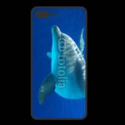 Coque  Iphone 8 Plus PREMIUM Portrait de dauphin 5