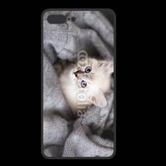 Coque  Iphone 8 Plus PREMIUM Chaton aux yeux bleus 10