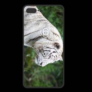 Coque  Iphone 8 Plus PREMIUM Magnifique tigre blanc