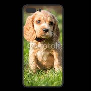 Coque  Iphone 8 Plus PREMIUM Chiot cocker Spaniel