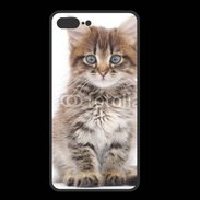 Coque  Iphone 8 Plus PREMIUM Portrait d'un chaton 75